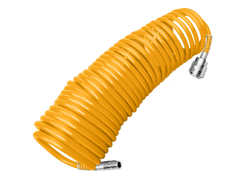 INGCO Pneumatikus spiráltömlő 8 mm x 15 m