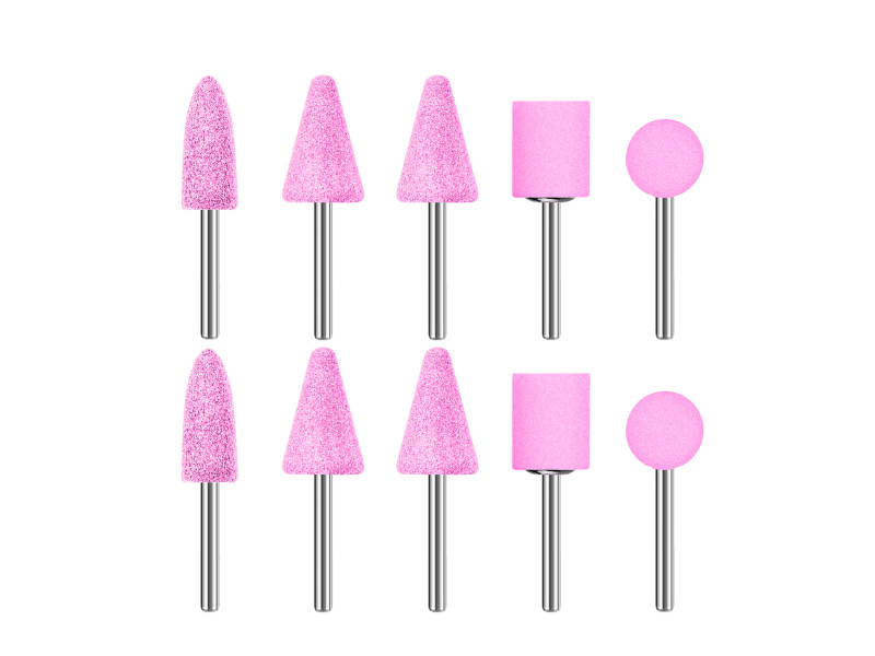 INGCO Csapos mini csiszolófej készlet 10 részes