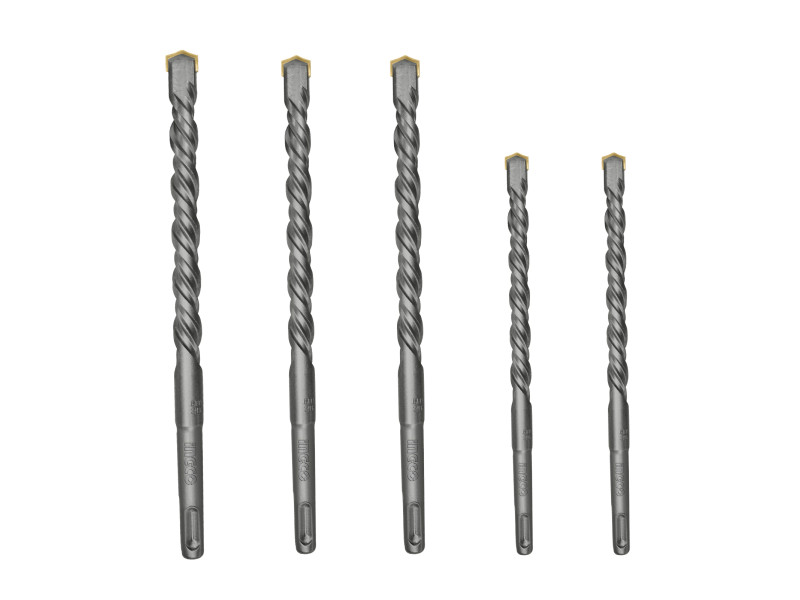 INGCO Kőzetfúró készlet 5 részes 6-12 mm SDS-Plus