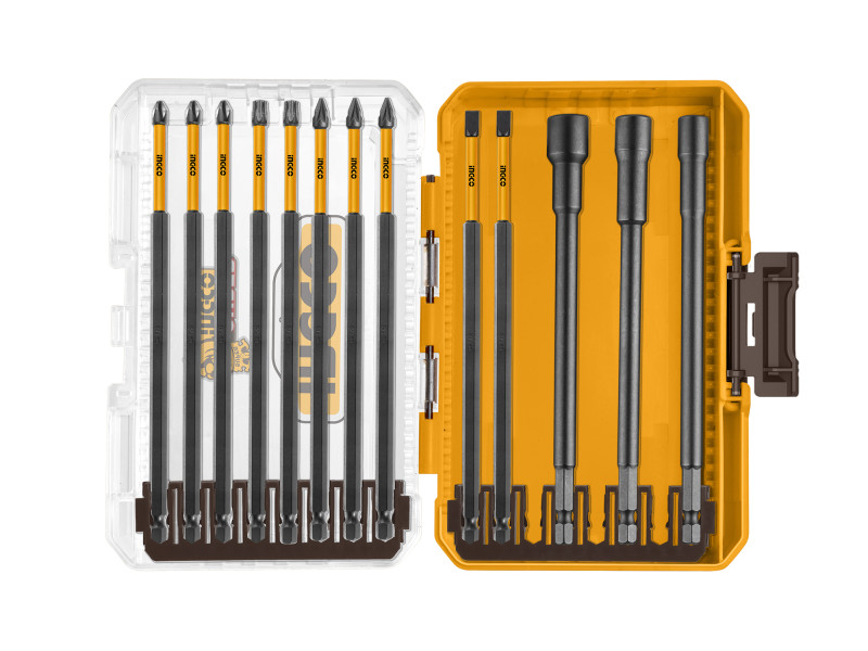 INGCO Impact hosszú bithegy készlet 13 részes S2