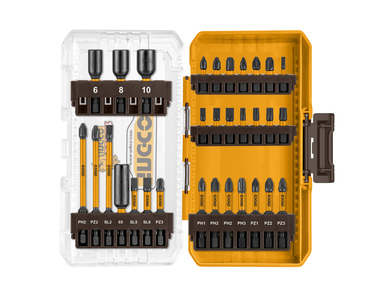 INGCO Impact bithegy készlet 31 részes S2