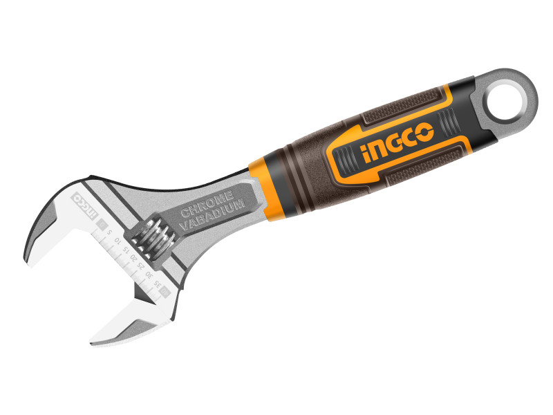 INGCO Állítható villáskulcs 0-40 mm / 250 mm CrV