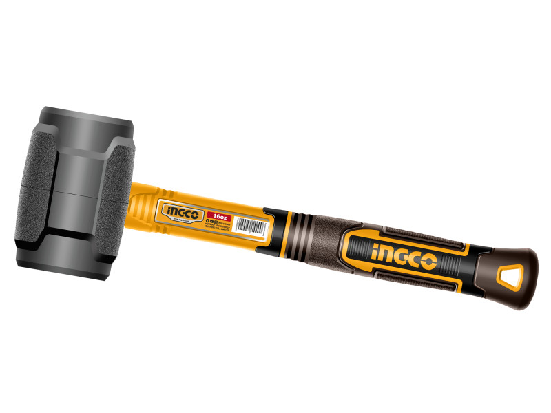 INGCO Gumikalapács 450 g üvegszálas nyél