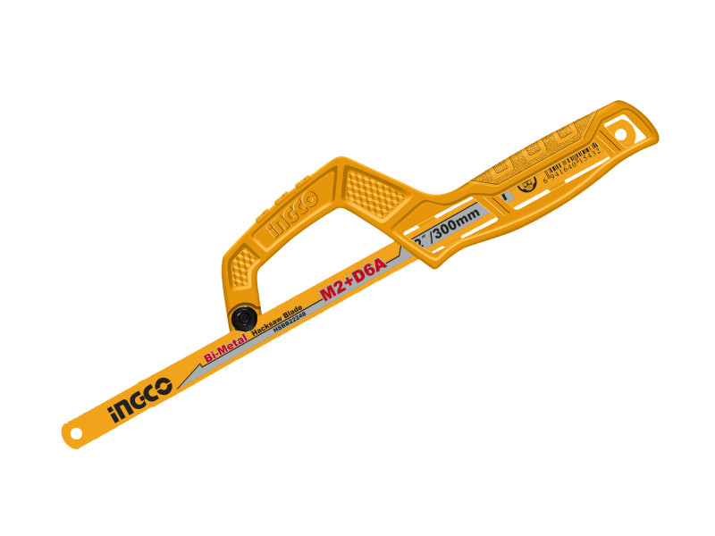 INGCO Kézi fémfűrész 300 mm bimetál lappal