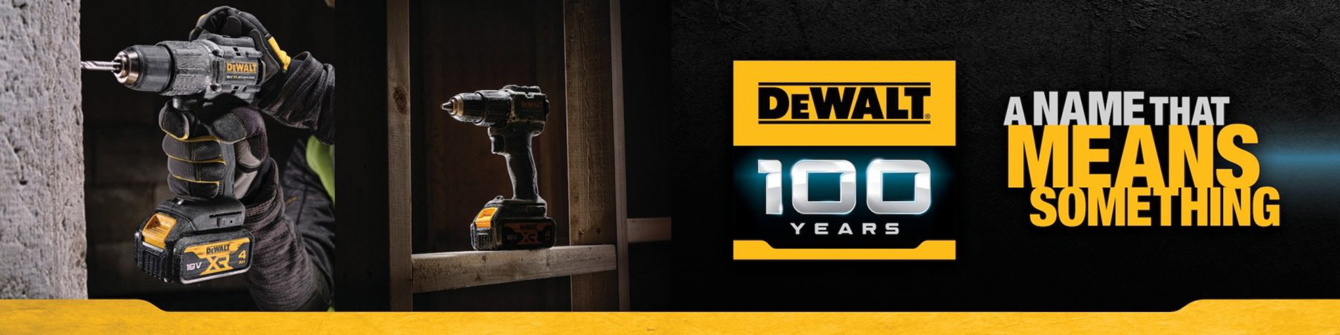 100 éves a DeWALT!